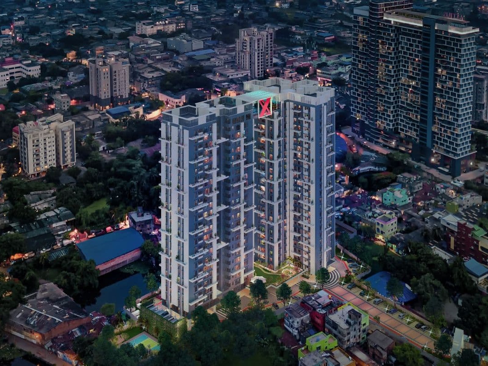 Merlin Group development under construction
